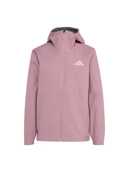 ADIDAS TERREX Outdoor jakna Multi sivkasto mauve ljubičasta
