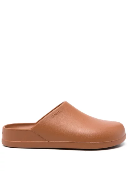 Dřeváky Crocs hnědé
