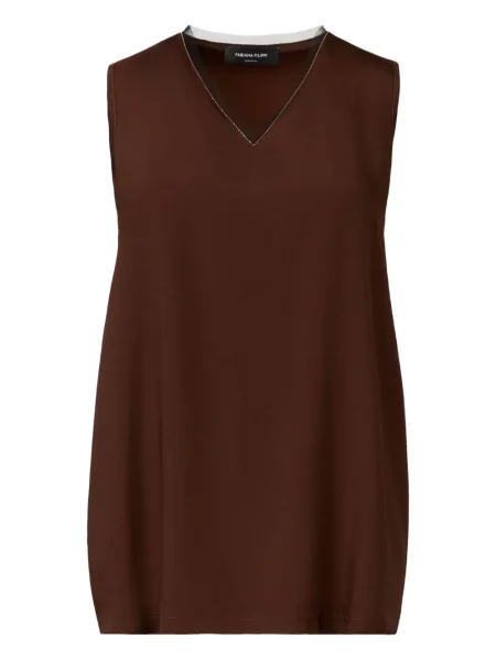 Топ Fabiana Filippi кафяво