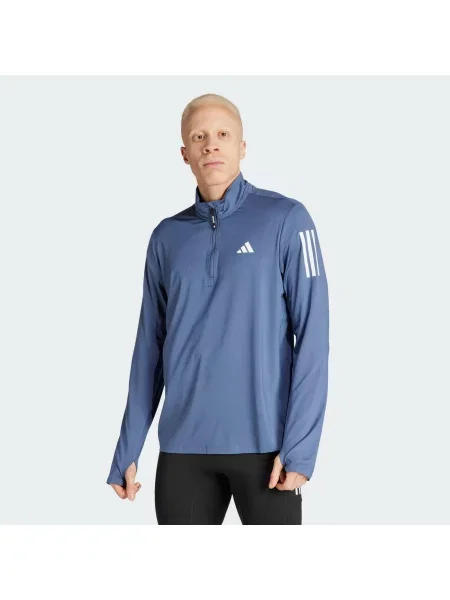 Kurtka Own the Run Half-Zip niebieska