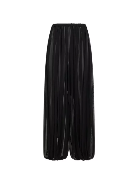 Pantaloni Giuseppe Di Morabito de mătase negru