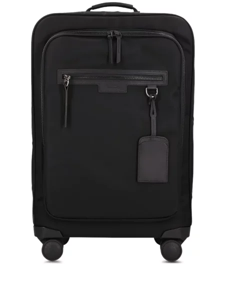 Geantă Longchamp din piele negru