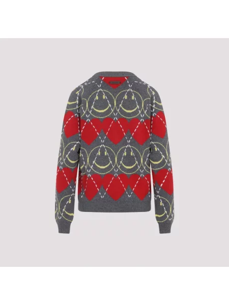 Sweter Moschino szary