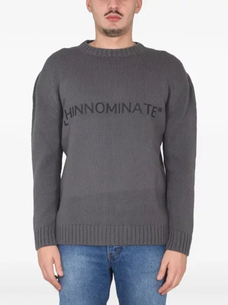 Pulover Hinnominate cu imagine gri