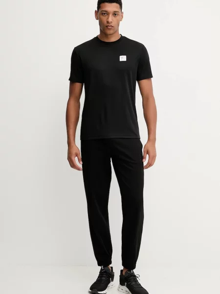 Emporio Armani t-shirt gładki czarny