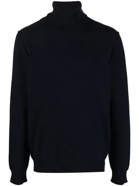 Sweter Maison Margiela z kaszmiru niebieski