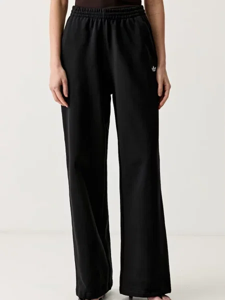 Adidas Originals pantaloni de trening pentru femei cu Essentials negru