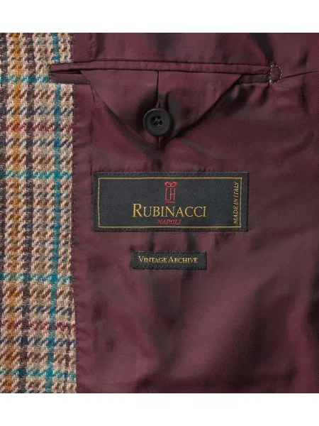 Sacou Rubinacci de lână în carouri