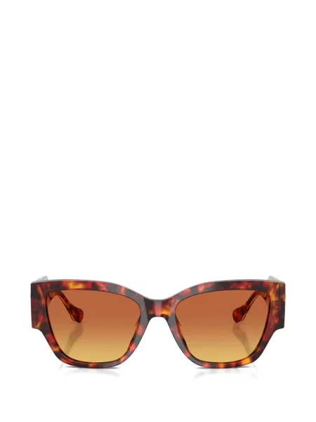 Ochelari de soare Versace Eyewear cu autograf maro