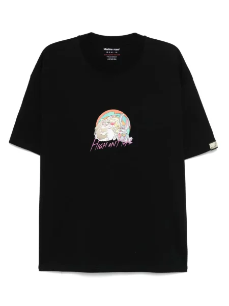 Тениска Martine Rose черно