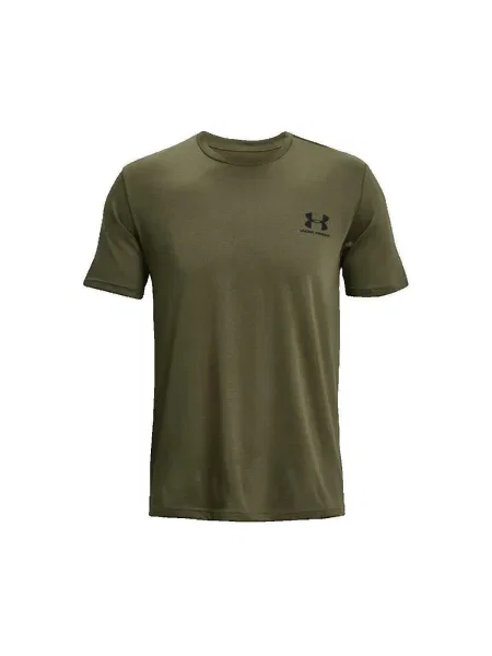 Tricou Under Armour cu autograf kaki