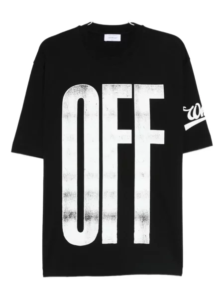 Tricou Off-white cu imagine alb