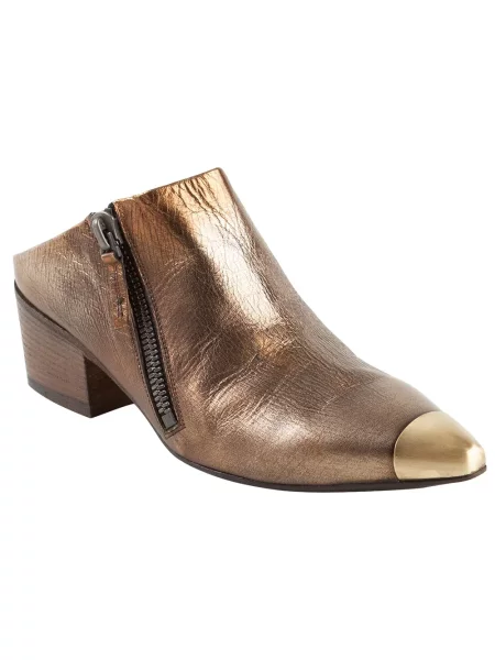Papuci tip mules Settima bronz