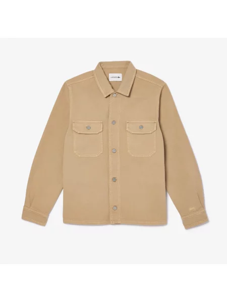 Рубашка Lacoste коричневая