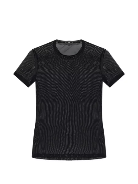 Scurt tricou Mm6 Maison Margiela negru