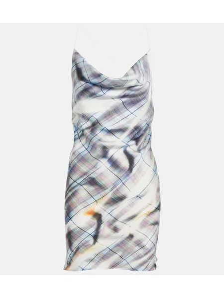 Saténové oblekové šaty Y/project na ramínka