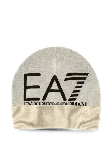 Căciulă Ea7 Emporio Armani din jacard cu autograf