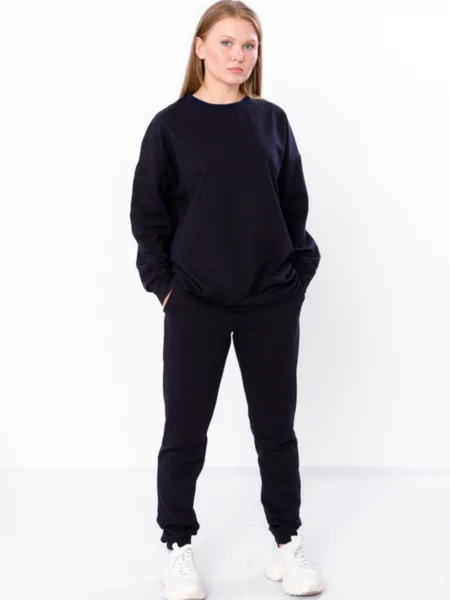 Носи своє Спортивний костюм Бавовна/поліестер синій