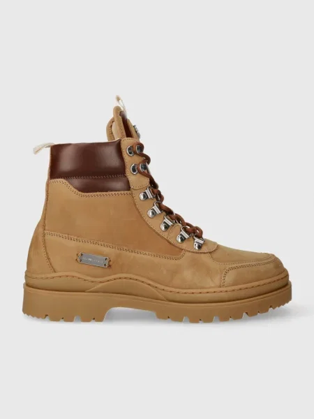 Замшеві черевики Filling Pieces коричневі