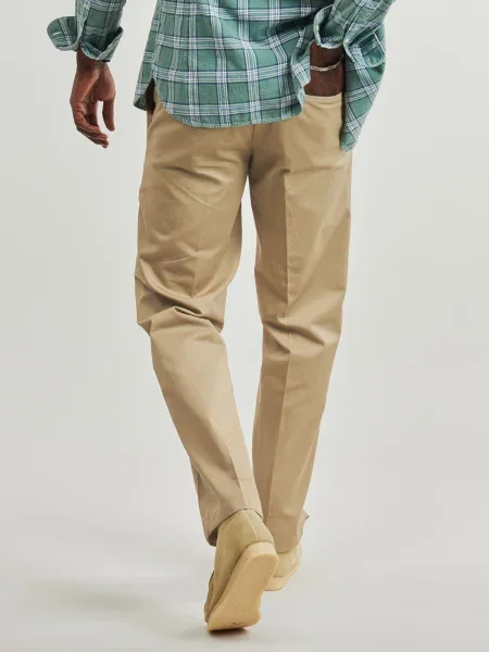 Nohavice Dickies v biznis štýle béžová