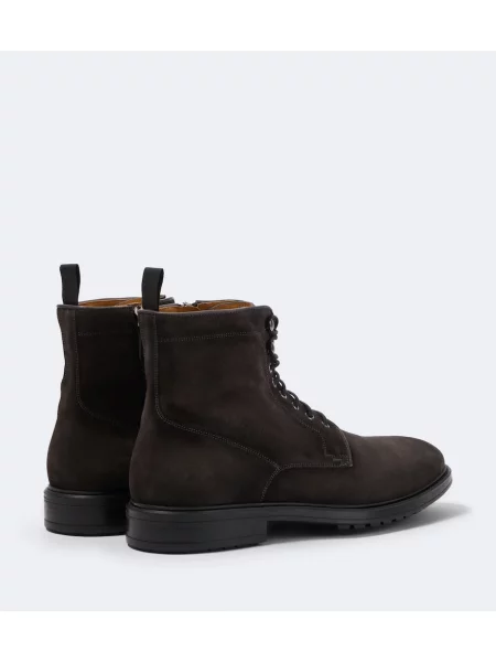 Botine Magnanni din piele de căprioară gri