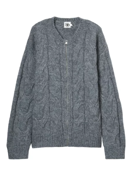 Cardigan B+ab tricotate gri
