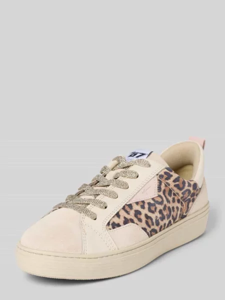 Sneakersy o niskim kroju ze zwierzęcym nadrukiem Tamaris