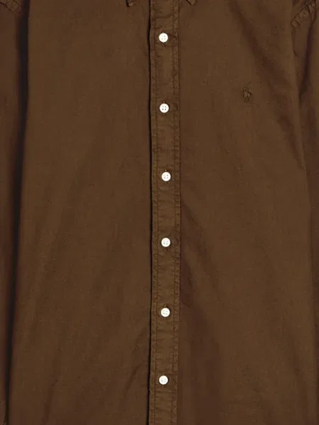 Patentni zatvarač na pola hlače Polo Ralph Lauren karirane s vezom žuta