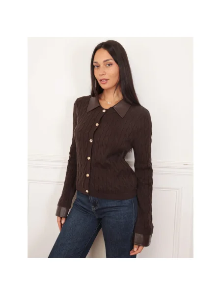 Pulover La Modeuse maro