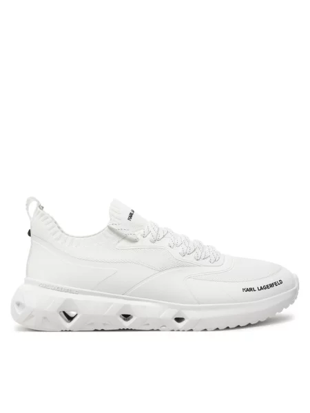 Sneakersy KARL LAGERFELD białe