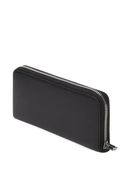 Kožená peněženka Karl Lagerfeld černá
