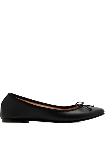 Balerini House Of Ballerinas cu funde din piele negru