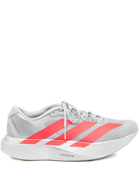 Sneakerși Adidas Adizero cu broderie gri