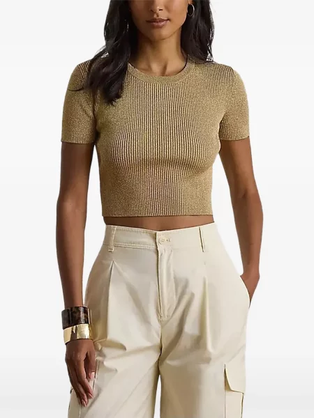 Decupat tricou Lauren Ralph Lauren tricotate