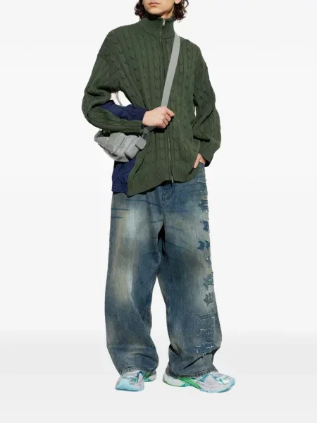 Cardigan Balenciaga verde
