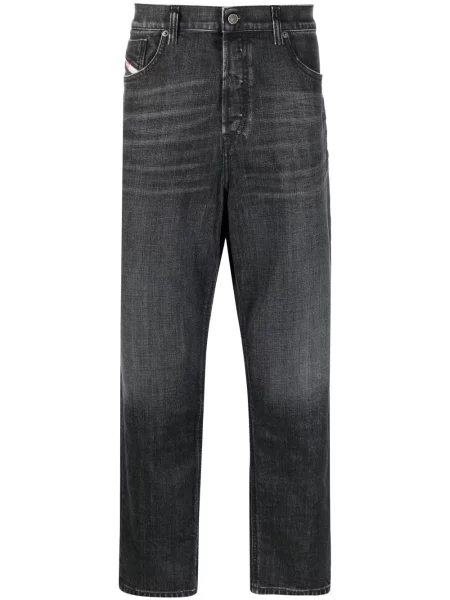 Traperice ravnih nogavica Diesel crna