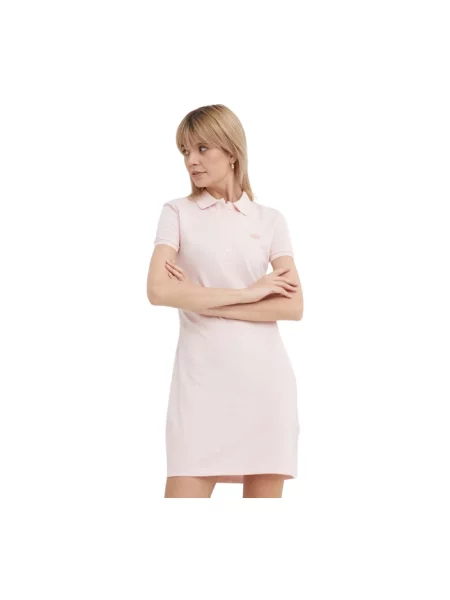 Sukienka Lacoste różowa