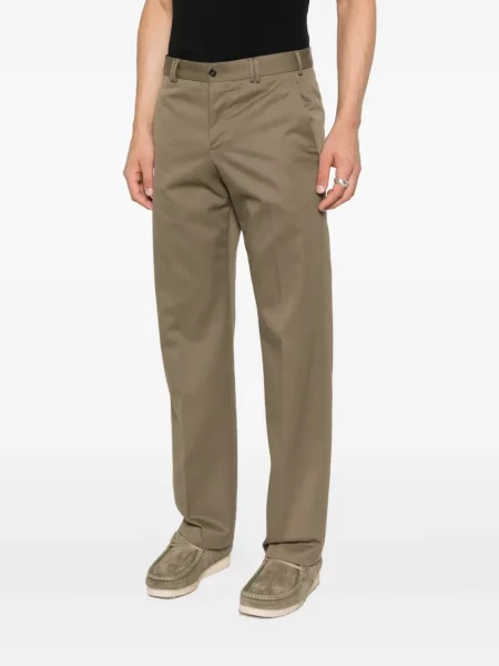 Pantaloni Pt Torino de lână verde