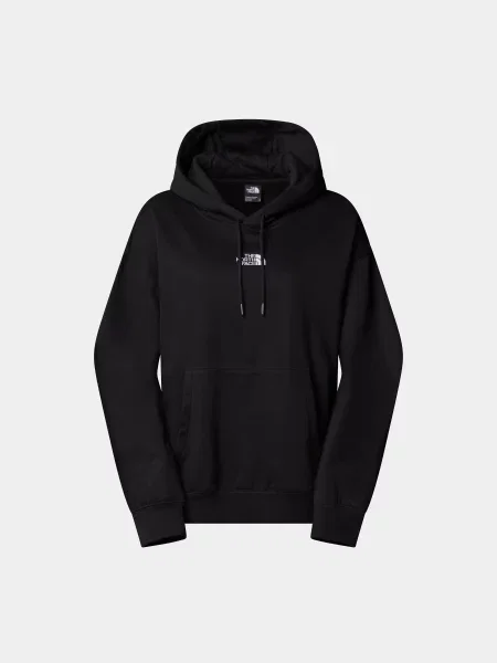 Худі The North Face Essential Oversize бавовна/поліестер чорний