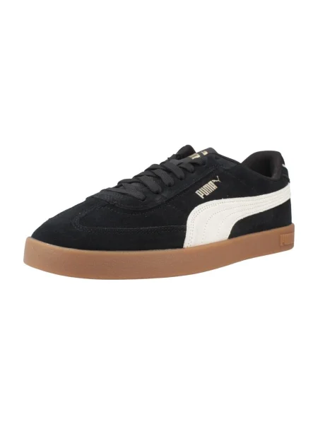 PUMA Club II Era Suede férfi cipő puma fekete/alpin snow/gum. Méret: 40 EU fekete
