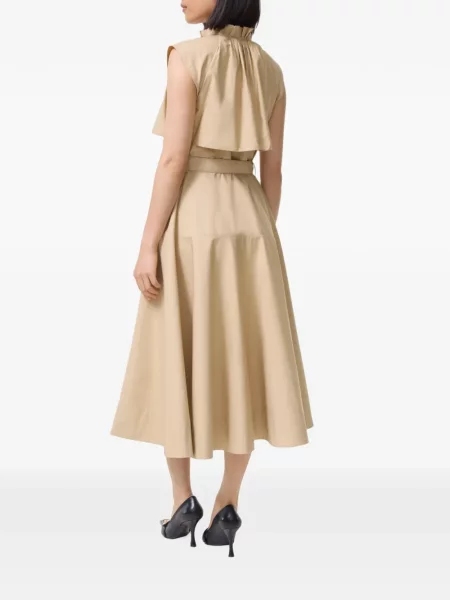 Rochie midi Burberry din poplin