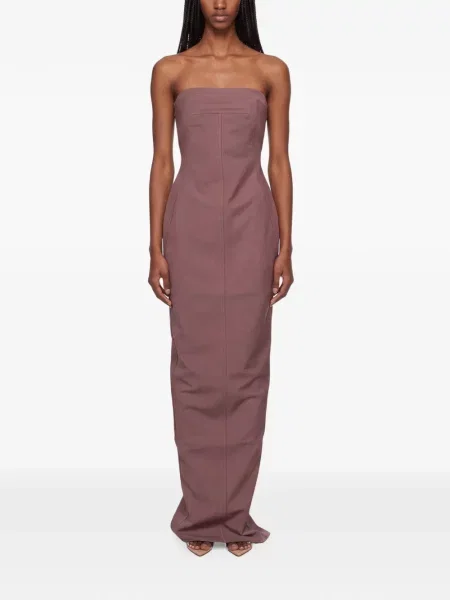 Rochie Rick Owens fără bretele violet