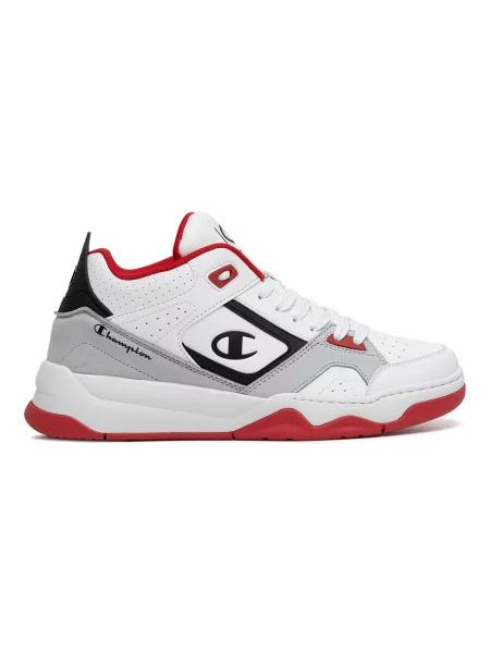 Champion Sneakersy OVERTIME MID bílá
