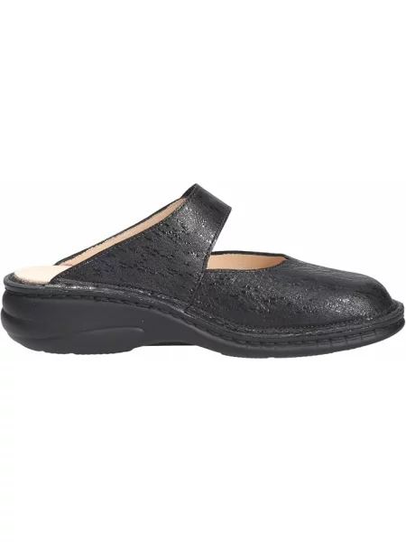 Klapki Finn Comfort skórzane czarne
