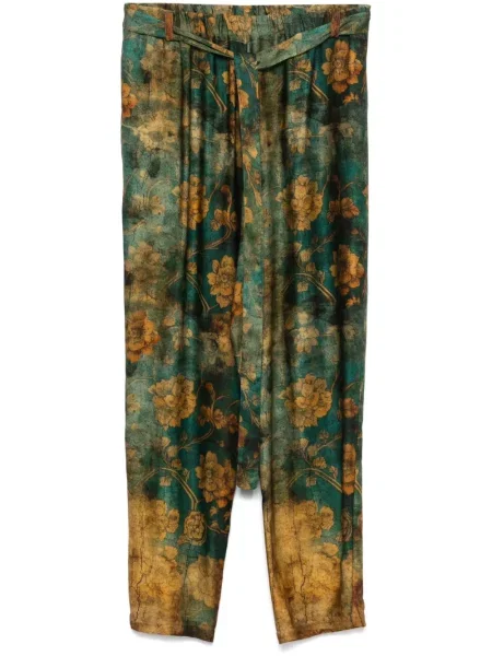 Spodnie Masnada zielone