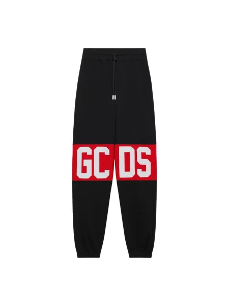 Spodnie dresowe Gcds z logo czarne