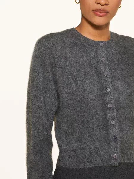 By Malene Birger Pletený Svetr Montana Z Kašmíru šedá