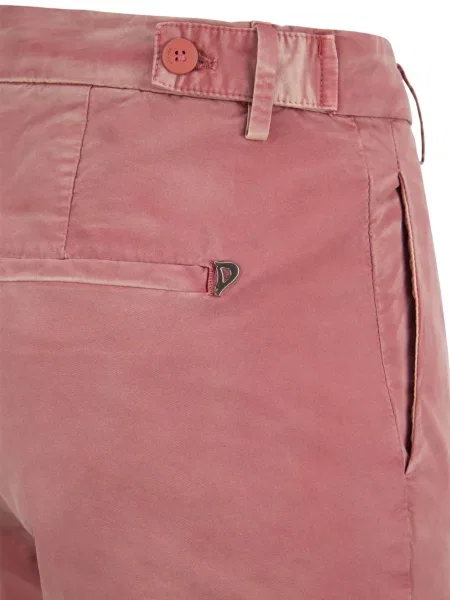 Pantaloni Dondup roz