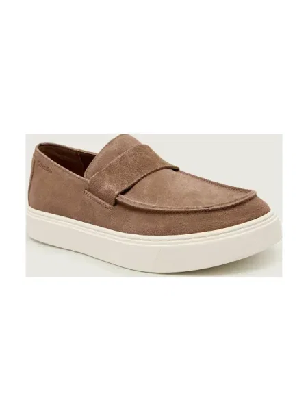 Calvin Klein Loafer cipők | hasított bőr bézs