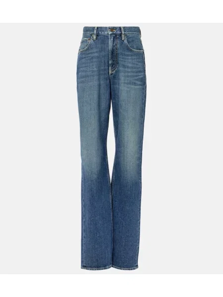 Blugi drepți Ralph Lauren Collection albastru